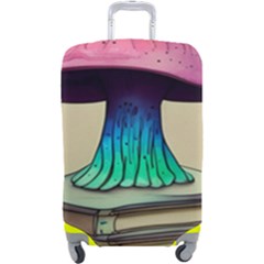 Forest Fairycore Mushroom Luggage Cover (large) by GardenOfOphir