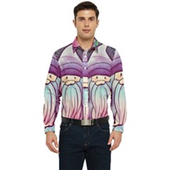 Foraging Mushroom Men s Long Sleeve  Shirt by GardenOfOphir