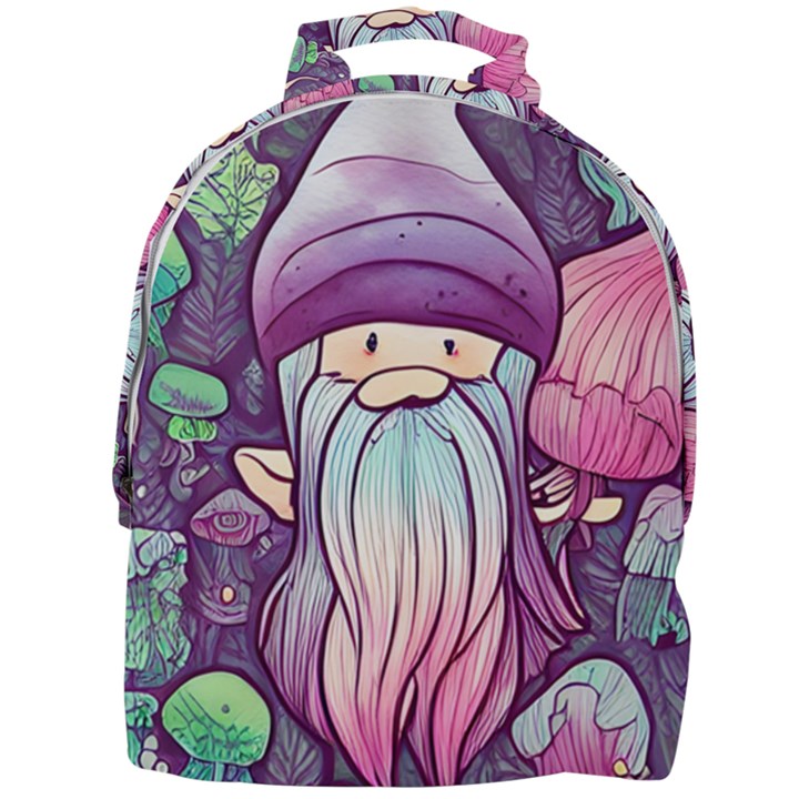 Foraging Mushroom Mini Full Print Backpack