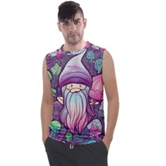 Foraging Mushroom Men s Regular Tank Top by GardenOfOphir