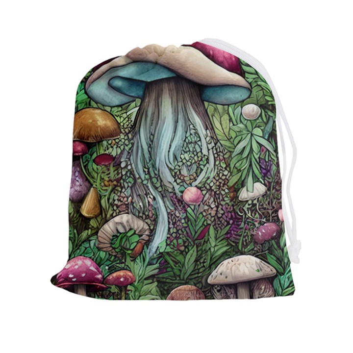 Craft Mushroom Drawstring Pouch (2XL)