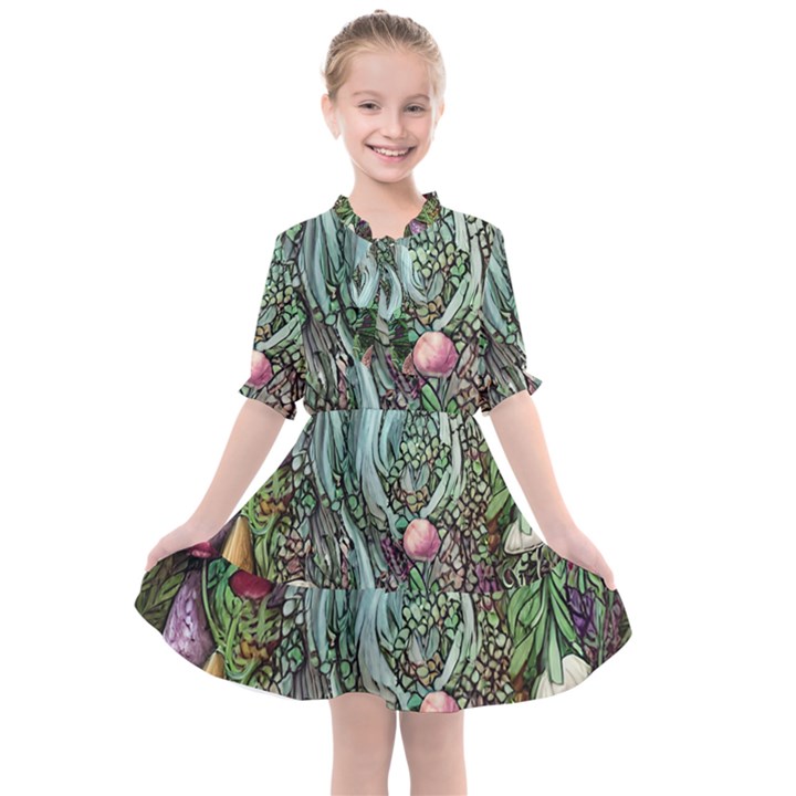 Craft Mushroom Kids  All Frills Chiffon Dress