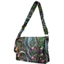 Craft Mushroom Full Print Messenger Bag (L) View1