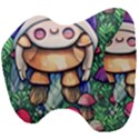 Foraging Natural Fairy Mushroom Craft Head Support Cushion View4