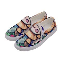 Foraging Natural Fairy Mushroom Craft Women s Canvas Slip Ons by GardenOfOphir