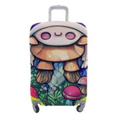 Foraging Natural Fairy Mushroom Craft Luggage Cover (small) by GardenOfOphir