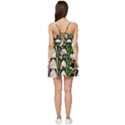 Flowery Garden Nature Woodsy Mushroom Short Frill Dress View4