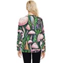 Flowery Garden Nature Woodsy Mushroom Hidden Pocket Sweatshirt View2