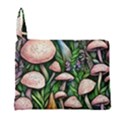 Flowery Garden Nature Woodsy Mushroom Premium Foldable Grocery Recycle Bag View4