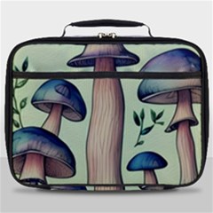 Mushroom Foresty Forestcore Full Print Lunch Bag by GardenOfOphir