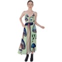 Mushroom Foresty Forestcore Tie Back Maxi Dress View1