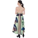 Mushroom Foresty Forestcore Tie Back Maxi Dress View2