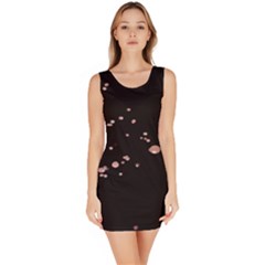 Abstract Rose Gold Glitter Background Bodycon Dress by artworkshop