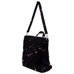 Abstract Rose Gold Glitter Background Crossbody Backpack by artworkshop