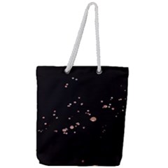 Abstract Rose Gold Glitter Background Full Print Rope Handle Tote (large) by artworkshop