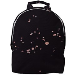 Abstract Rose Gold Glitter Background Mini Full Print Backpack by artworkshop