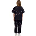 Abstract Rose Gold Glitter Background Kids  Tee and Pants Sports Set View4