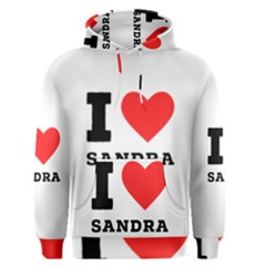 I love sandra Men s Core Hoodie