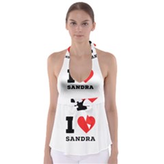 I Love Sandra Babydoll Tankini Top by ilovewhateva