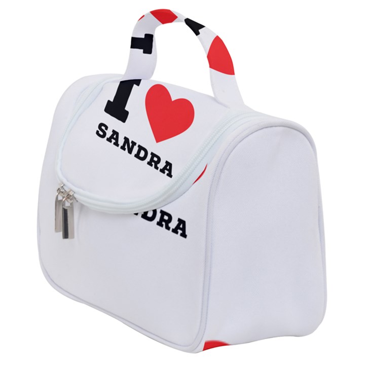 I love sandra Satchel Handbag