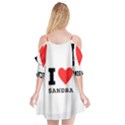 I love sandra Cutout Spaghetti Strap Chiffon Dress View2