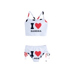 I love sandra Girls  Tankini Swimsuit