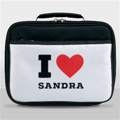 I Love Sandra Lunch Bag by ilovewhateva