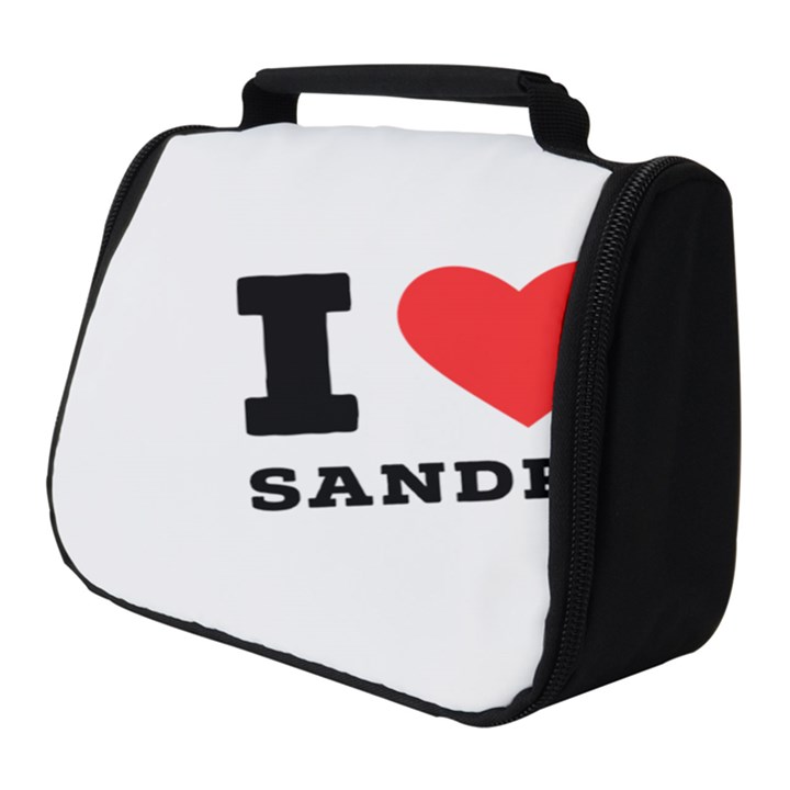 I love sandra Full Print Travel Pouch (Small)