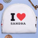 I love sandra Horseshoe Style Canvas Pouch View2