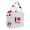 I love sandra Boxy Hand Bag View3