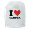 I love sandra Drawstring Pouch (3XL) View2