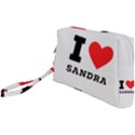 I love sandra Wristlet Pouch Bag (Small) View1