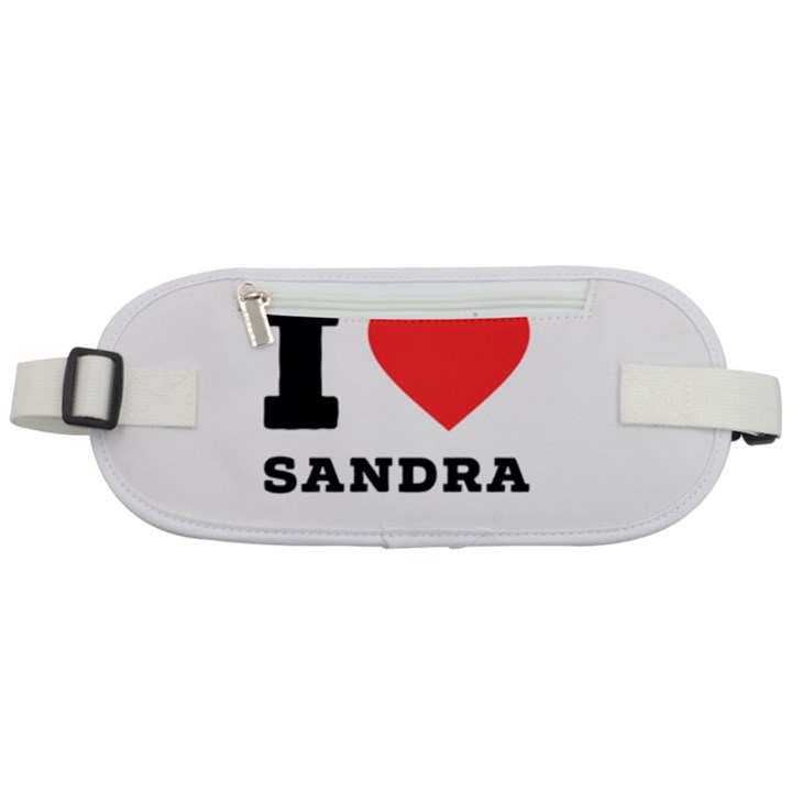 I love sandra Rounded Waist Pouch