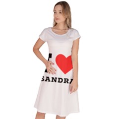 I Love Sandra Classic Short Sleeve Dress by ilovewhateva