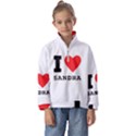 I love sandra Kids  Half Zip Hoodie View1