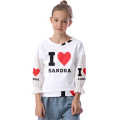 I love sandra Kids  Cuff Sleeve Top