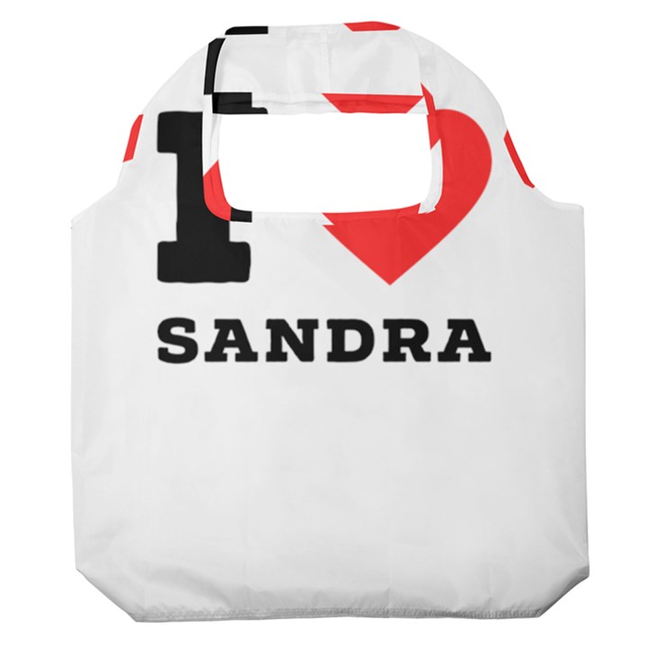 I love sandra Premium Foldable Grocery Recycle Bag