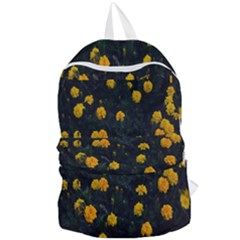 Bloomed Yellow Petaled Flower Plants Foldable Lightweight Backpack by artworkshop