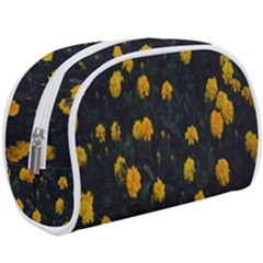 Bloomed Yellow Petaled Flower Plants Make Up Case (large) by artworkshop