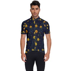 Bloomed Yellow Petaled Flower Plants Men s Short Sleeve Cycling Jersey by artworkshop