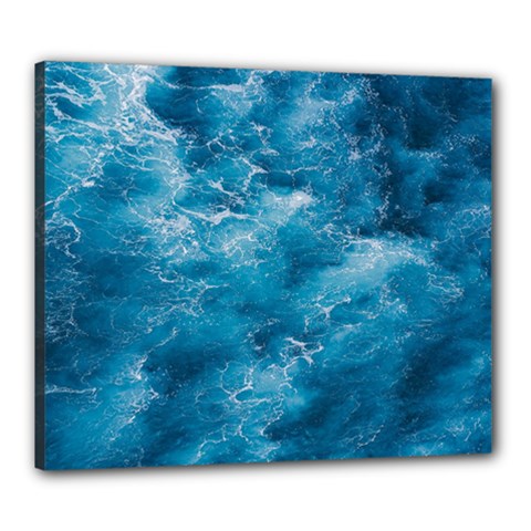 Blue Water Speech Therapy Canvas 24  X 20  (stretched) by artworkshop