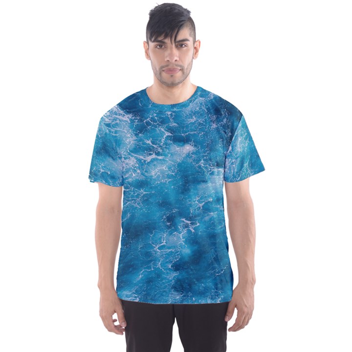 Blue Water Speech Therapy Men s Sport Mesh Tee