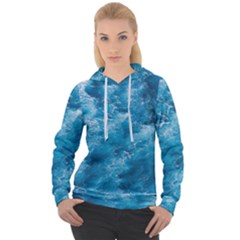 Blue Water Speech Therapy Women s Overhead Hoodie by artworkshop