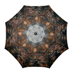 Breathe In Nature Background Golf Umbrellas by artworkshop