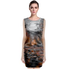 Breathe In Nature Background Classic Sleeveless Midi Dress by artworkshop