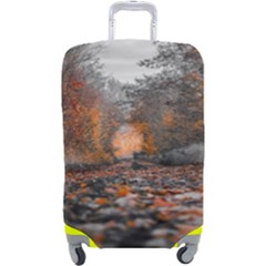 Breathe In Nature Background Luggage Cover (large) by artworkshop