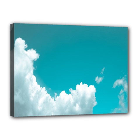 Clouds Hd Wallpaper Canvas 16  X 12  (stretched) by artworkshop