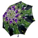 Cute Flower Wallpaper Hook Handle Umbrellas (Medium) View2