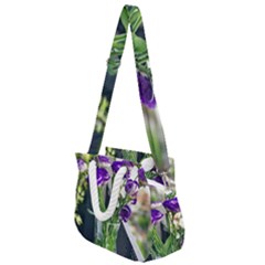 Cute Flower Wallpaper Rope Handles Shoulder Strap Bag by artworkshop