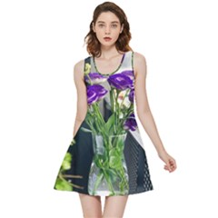 Cute Flower Wallpaper Inside Out Reversible Sleeveless Dress by artworkshop